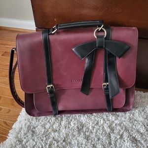 Vegan Leather Briefcase